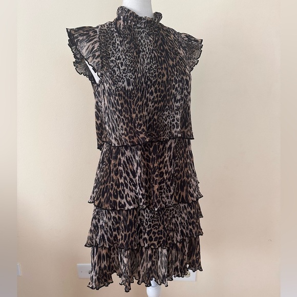 All Saints Antheia Kiku Mini Dress - Picture 4 of 9